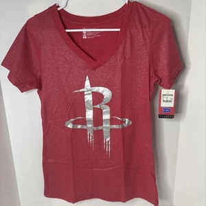  NBA Damen Houston Rockets rot Basketball T-Shirt Größe Medium Neu mit Etikett - Bild 1 von 6