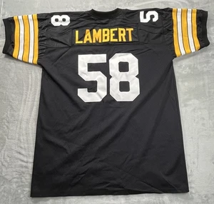 VTG Throwback Stars Jack Lambert #58 Pittsburgh Steelers Jersey Adult XXL USA - Picture 1 of 13