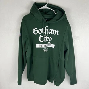 New York Jets Nike Sideline Player Hoodie Gotham City Football Club Medium - Picture 1 of 4