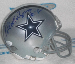 MINICASCO ED 'TOO TALL' FIRMADO POR JONES DALLAS COWBOYS RIDDELL - J.S.A. Certificado - Imagen 1 de 4