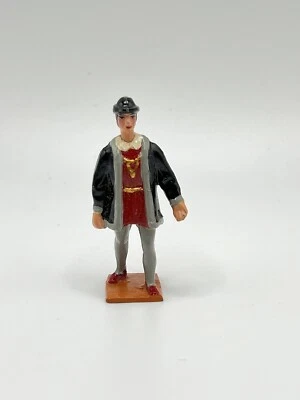 Figura Soldado Juguete Plomo Antiguo CBG Mignot Luis XI Francia  Foto 1 de 4