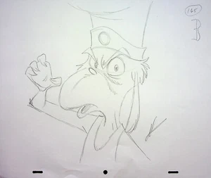 Green Eggs & Ham Production Art LEN SIMON Hand Drawn Layout Pencil Dr. Seuss #NN - Picture 1 of 2