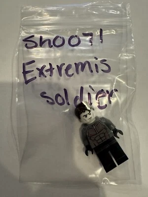 LEGO Marvel Super Heroes Iron Man Minifigure Extremis Soldier 76007 Sh0071 - Image 1 of 3