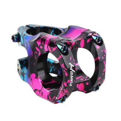 Ultralight Alloy Bicycle Short Stem 31.8mm*35mm MTB Mountain Bike Handlebar Stem - Image 1 of 4