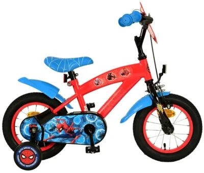 12 Zoll Kinder Fahrrad Jungenfahrrad Jungen Rad Bike Disney Marvel Spiderman - Bild 1 von 4