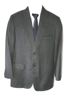 Nina Ricci Men's Two Button's Wool Jacket Blazer - Gray - sz S - Image 1 of 4