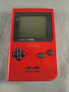Gameboy Pocket Handheld System - Red - MGB-001 - OEM - Tested! - Picture 1 of 8