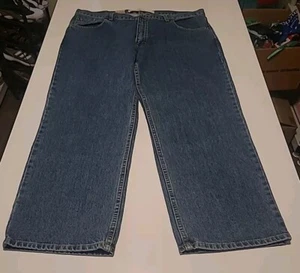 NWT Mens Arizona Jeans 40x30 Relaxed Med Stonewash Premium Denim - Picture 1 of 5