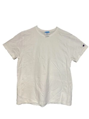 Champion Shirt Womens Large Short Sleeve Jersey Tee White Logo On Right Arm - Image 1 of 4