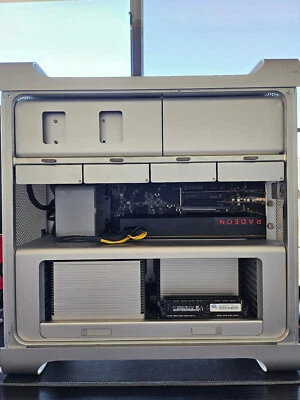 Mac Pro 5,1, 12 Core x5690, Pixlas AMD Vega 64, 48 GB RAM, Ventura 1 TB NVME SSD - Image 1 of 4