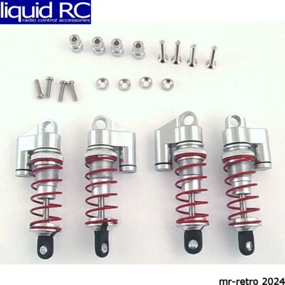 Hot Racing MLT363R08 Aluminum Reservoir Shock Set (4) - Losi 1/18 Mini LST - Image 1 of 3