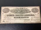 1863 $1 The State of NORTH CAROLINA Note - CIVIL WAR Era CU     A71.190 for sale