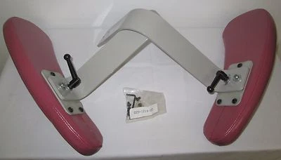 Midmark 425 427 Air Lift Taburete Médico Apoyabrazos Brazo Kit Conjunto - Rosa de Té Foto 1 de 2