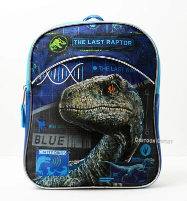 Jurassic World  Small Backpack 11" Boys Toddler Kids Mini Bag Dinosaur Gift - Image 1 of 4