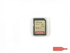 SANDISK EXTREME SDCARD SD CARD 90MB/S 64GB 64 GB SDXC I - Picture 1 of 1