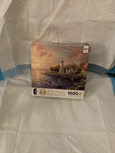 Thomas Kinkade The Valley Of Peace Jigsaw Puzzle-1000 Piece - Picture 1 of 1