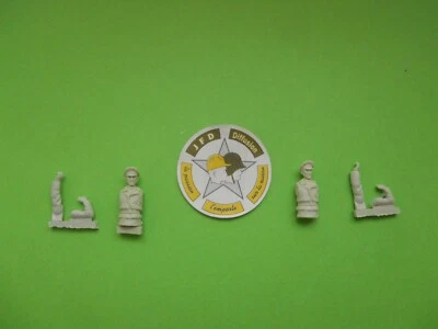 Estatuillas de oficial de tanque alemán gasolina Solido Verem militar 1/50 (2) Foto 1 de 2