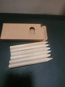 48 Packs of Coloured Crayon Sets Clouring Pencils Restaurant Cafe Party Bag Half - Picture 1 of 3