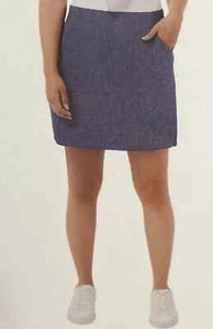 32 Degrees Cool Women's Elastic Waist Skirt Front Pockets Active Pull On L - Picture 1 of 4