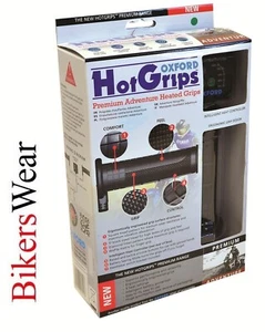 Oxford Premium Adventure Heated Hot Grips Motorcycle Grips for winter - OF690 - Picture 1 of 3