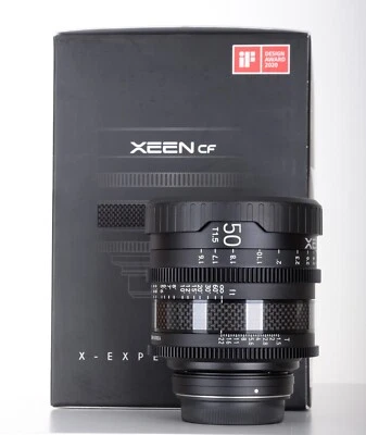 Samyang XEEN CF 50mm T1.5 Pro Cine Lens (EF Mount) - Image 1 of 4