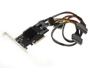 PCIe 3.1 8x 2 SSD U.2 NVMe U2 68Pin SFF-8639 - 8GB/s - Avec cordons - Imagen 1 de 3