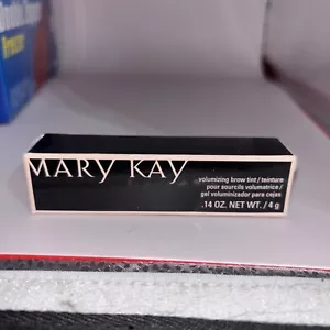 New In Box Mary Kay Volumizing Brow Tint Brunette #125034 .14 Oz Full Size - Picture 1 of 4