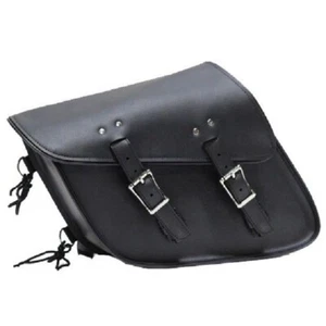 NEW SINGLE SIDED SWING ARM SOLO BAG Q-RELEASE FOR SUZUKI C50 C90 C109 M50 - SD46 - Picture 1 of 8