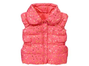 NEW GIRLS PINK STAR OUTDOOR VEST SIZE 4 BY GYMBOREE - Picture 1 of 1