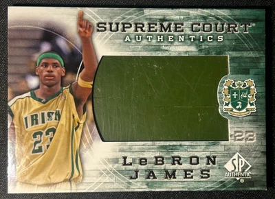 2013-14 Upper Deck SPA 正品勒布朗·詹姆斯 #SC-1 最高法院地板遗物 — 第 1/2 张图片