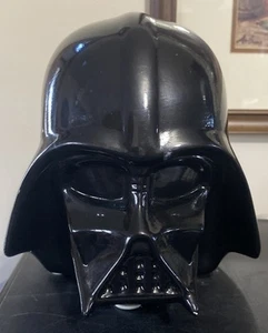 Darth Vader Mask Face FAB STARPOINT Star Wars Ceramic Coin Piggy Bank Lucas Film - Picture 1 of 6