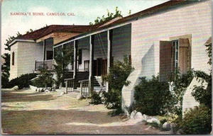 Vintage 1900er PIRU Ventura County Postkarte "Ramona's Home CAMULOS" Severn unbenutzt - Bild 1 von 2