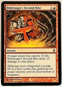 Hidetsugu's Second Rite -#102-MTG- Saviors of Kamigawa-Regular-NM - Picture 1 of 2