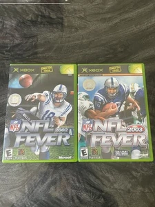 Original Xbox Game Lot: NFL Fever 2002, NFL 2003 (Microsoft) CIB - Picture 1 of 2