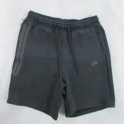 Pantalones cortos deportivos Nike para hombre talla mediana negros elásticos Foto 1 de 4