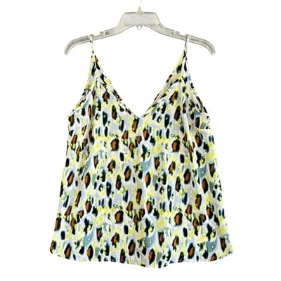 Camiseta sin mangas Evereve ALLISON JOY multicolor leopardo de gran tamaño pequeña Foto 1 de 4