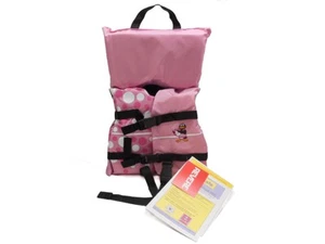 Girls Infant Life Jacket Boat Swimming Swim Vest PFD Up to 30 lbs. - Picture 1 of 1