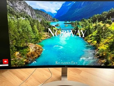 LG 34UC99-W 34 Zoll, 21:9 Curved UltraWide LCD LED Monitor - Bild 1 von 4