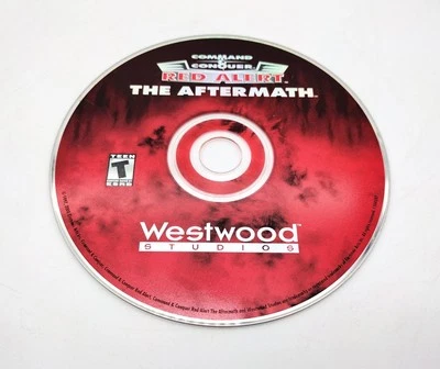 Command & Conquer Red Alert The Aftermath PC CD-ROM 1997 Westwood Disc Only - Image 1 of 2
