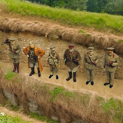 FG47 - World War I Soldiers (x6) unpainted OO scale - Image 1 of 4