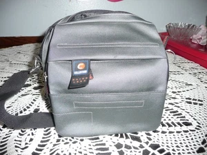 SHOULDER STRAP GRAY BAG WITH LOTS OF POCKETS - Picture 1 of 4