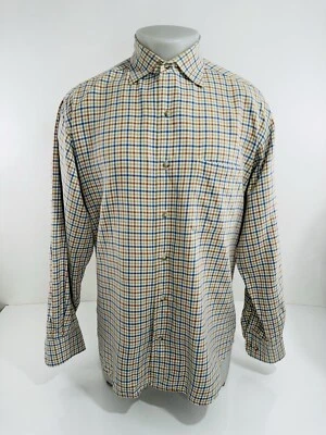 PAUL STUART - Plaid Check COOPER Mens L Shirt - EXCELLENT - Image 1 of 4