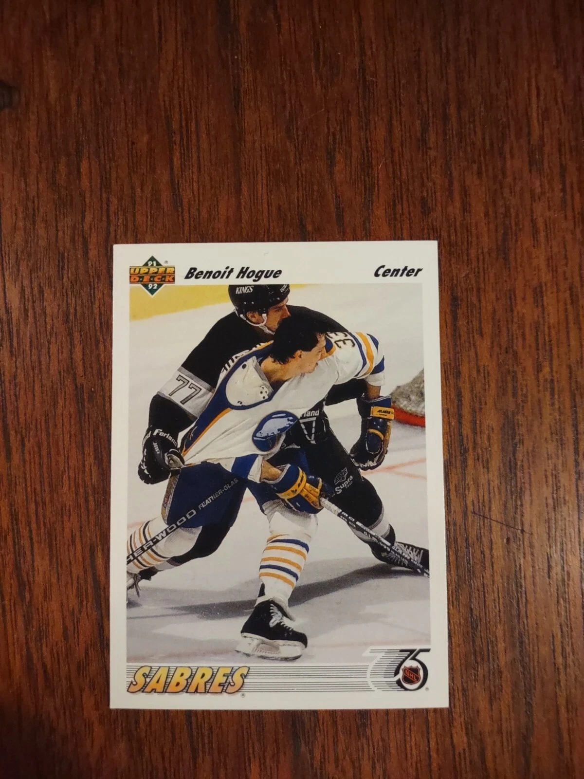 1991 Upper Deck Benoit Hogue 159
