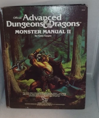 official advanced dungeons dragons monster manual II 2016 - Immagine 1 di 4
