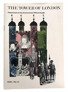 1974 The Tower of London Dept of the Environment Official Guide w/MAP England UK - Picture 1 of 7