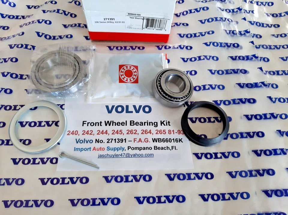 Kit de cojinete de rueda delantera Volvo 240, 242, 244, 245, 262, 264, 265 81-93 Foto 1 de 3