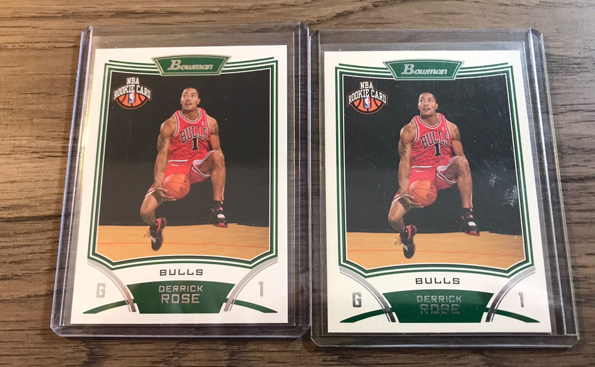Derrick Rose Rookie Kort Chicago Bulls Derrick Rose Basketball Trading