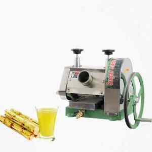 Stainless Steel Manual Sugarcane Juicer Extractor Sugar Cane juice Machine