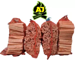 4 Large Kindling Nets Kiln Dried Eco Kindling Wood - Next Day Delivery - Picture 1 of 1