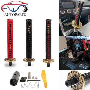 26cm Samurai Sword Automatic Gear Shift Knob Shifter Katana Metal Universal Set - Picture 1 of 15